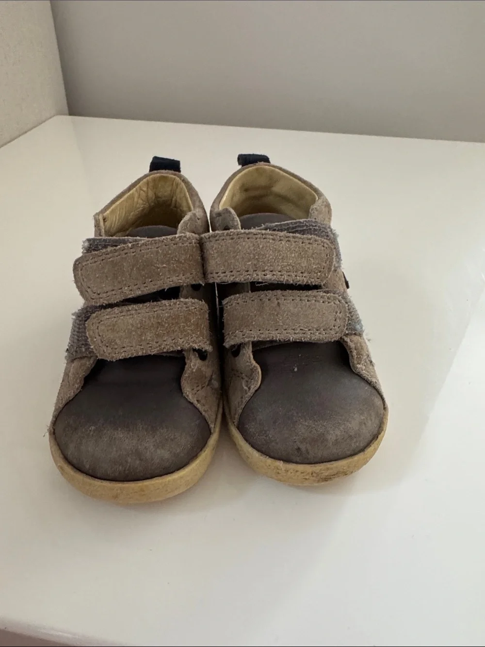 Falcotto Kids Casual Double-Strap Sneakers in Brown Size EU 20